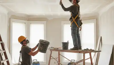 Stockton, CA ceiling water damage repair for homes with stains, sagging, and hidden moisture assessment
