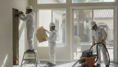 Water damage restoration team serving Stockton, CA for residential and commercial properties