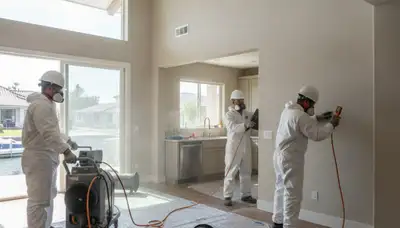 Water damage restoration team serving Stockton, CA with professional cleanup and drying services