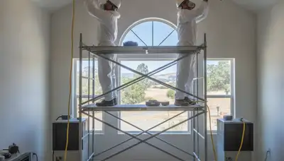 Water damage restoration team serving Stockton, CA for emergency cleanup and drying