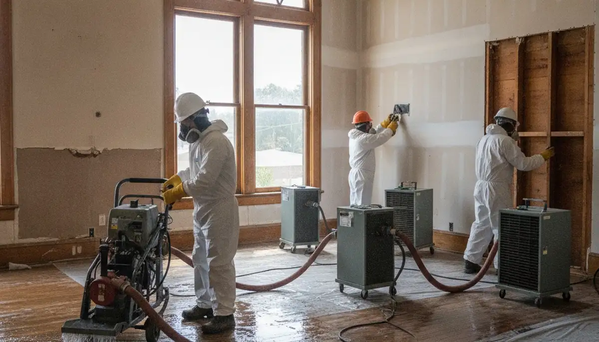 Water damage restoration team serving Stockton, CA, for fast cleanup and repair