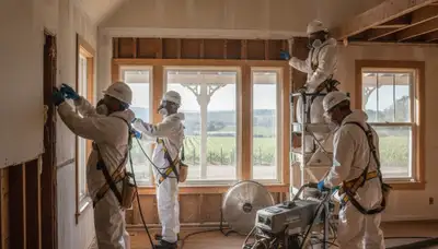 Water damage restoration team serving Stockton, CA for fast water extraction and cleanup
