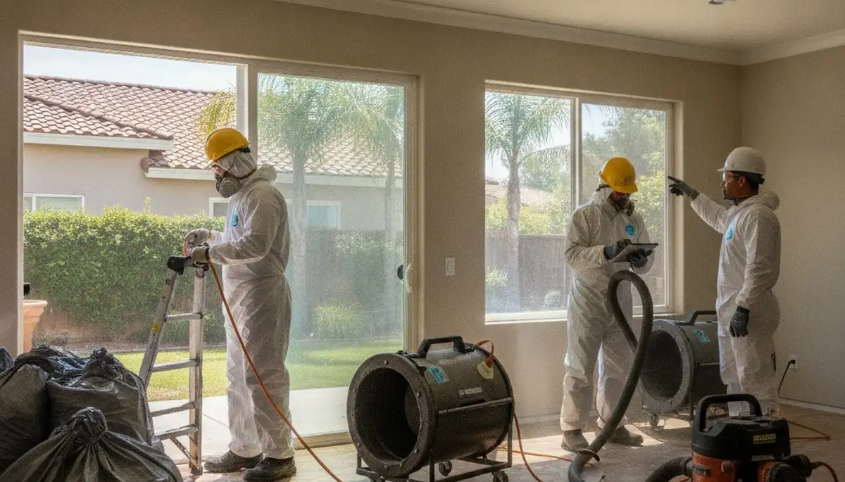 Water damage restoration team serving Stockton, CA for fast home and business cleanup