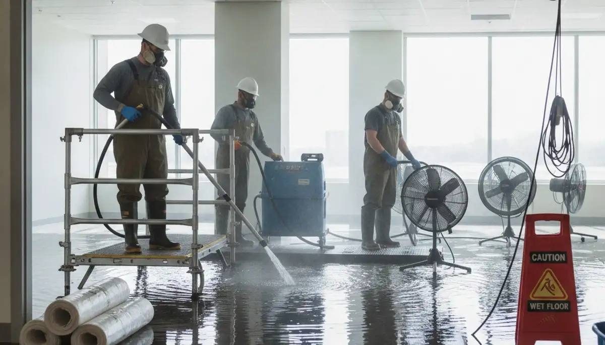 Water damage restoration team serving Stockton, CA homes with fast 24/7 emergency response