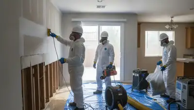 Water damage restoration team serving Stockton, CA for fast water extraction and cleanup