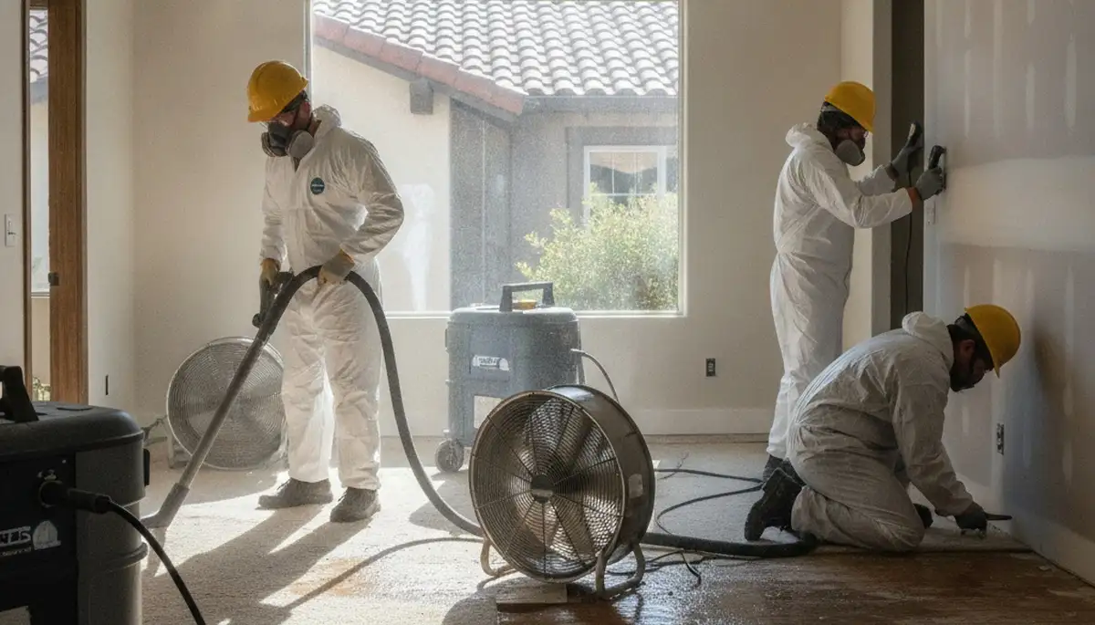 Water damage restoration team serving homes and businesses in Stockton, CA